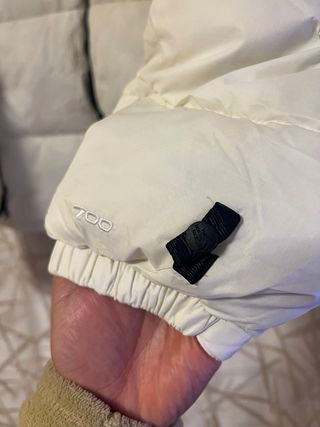 Chaqueta The North Face Negra y Blanca Talla L