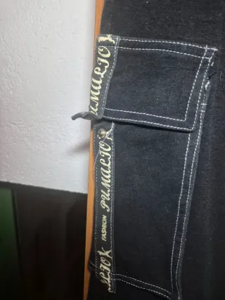 Pantalón Cargo DANCES Y2K Negro