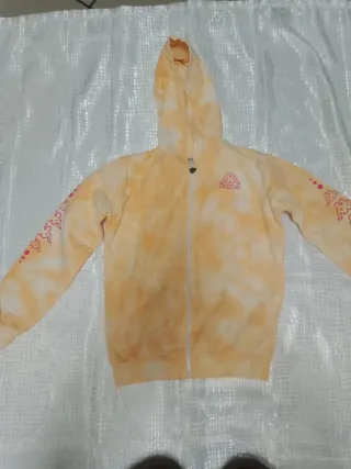 Felpa bambina tie-dye Kappa