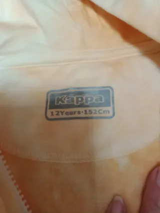 Felpa bambina tie-dye Kappa