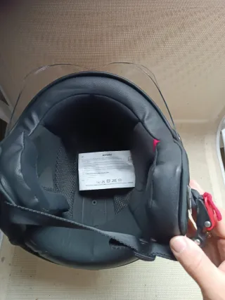 Casco Moto Gris Talla L ECE-R22.05