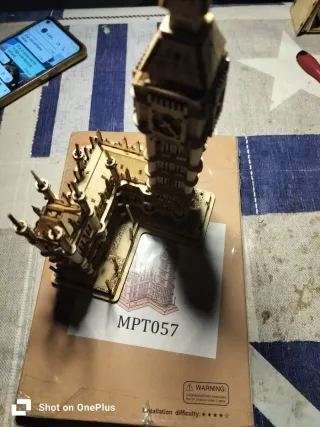 Maqueta Big Ben Torre Isabelina