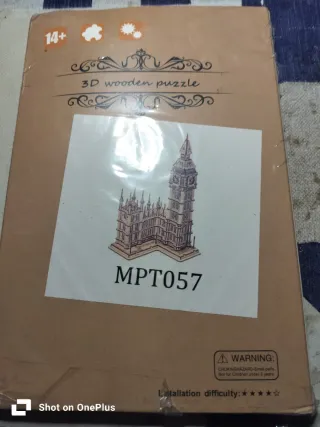 Maqueta Big Ben Torre Isabelina