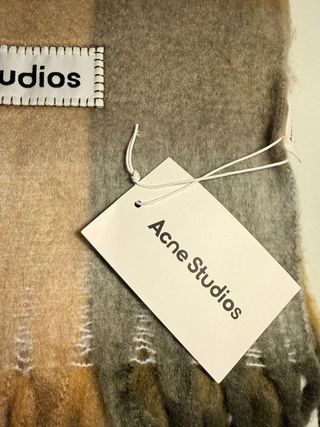 Sciarpa Acne Studios a quadri
