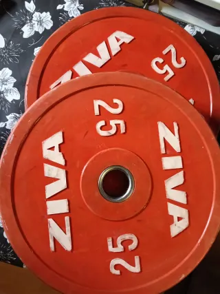 Discos de pesa ZIVA 25 kg