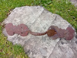 CERRADURA HIERRO  ANTIGUA