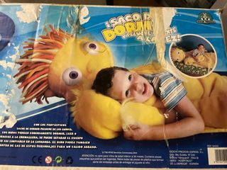 Saco de dormir y peluche Los Lunnis Lucho