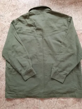 Chaqueta Zara Verde Militar