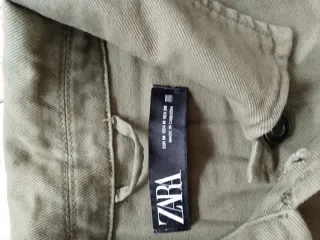 Chaqueta Zara Verde Militar