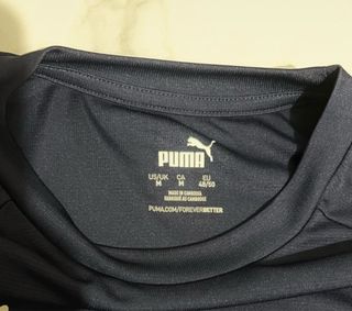 Maglietta sportiva Puma blu