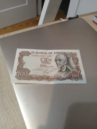 Billete 100 pesetas 1970 El Banco de España