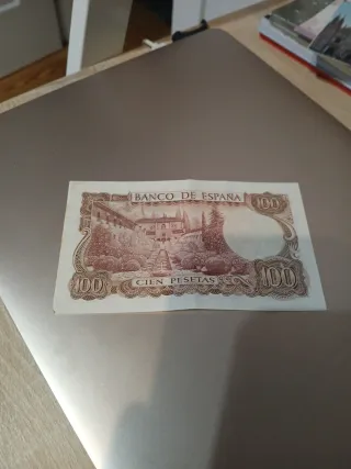 Billete 100 pesetas 1970 El Banco de España