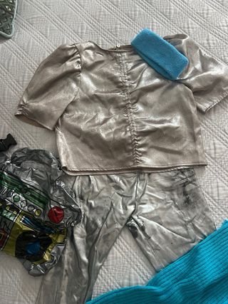 Disfraz niña años 80