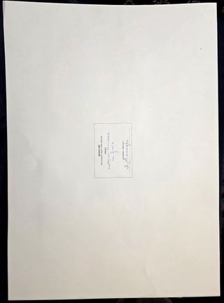 Litografia originale Edmondo Maneglia 50x70
