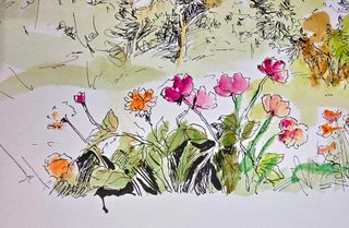 Litografia originale Edmondo Maneglia 50x70