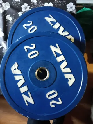 2 Discos de Pesas ZIVA 20kg