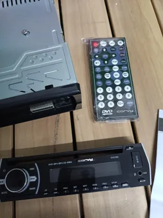 CORVY DVD Radio, USB, Color Negro coche