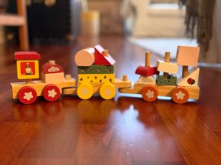 Tren de madera infantil