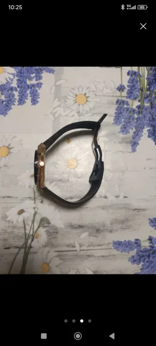 2 Reloje elegantes de pulsera dorado y marrón 55 €