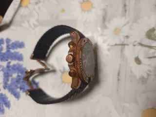 2 Reloje elegantes de pulsera dorado y marrón 55 €