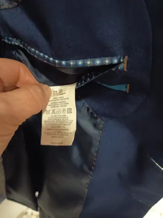 Chaqueta hombre azul marino Talla 50