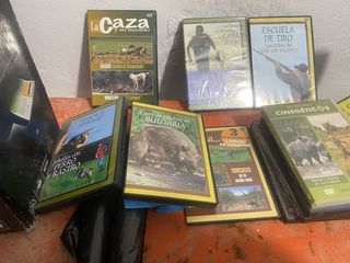 50 DVDs de Caza Mayor y Menor