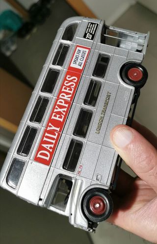 Vintage CORGI London Bus antigua maqueta colección