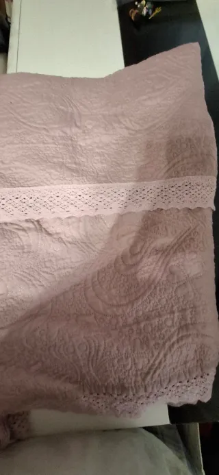 Colcha/Cubrecama Zara Home Lila Grande