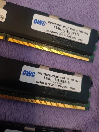 Módulos RAM OWC 4GB ECC DDR3 16gb
