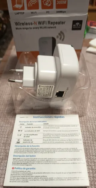 Repetidor WiFi Wireless-N