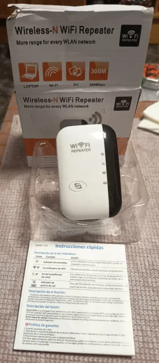 Repetidor WiFi Wireless-N