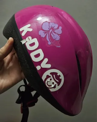 Casco de bici infantil rosa