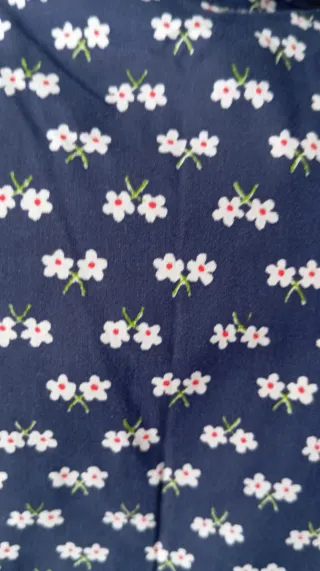 Vestido vintage. Delantal vintage. Nuevo.