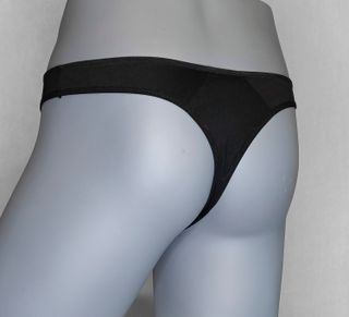 Tanga Chico Negro y Rojo