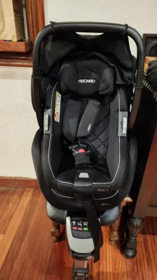 Silla coche Recaro Zero 1 Elite + adaptador