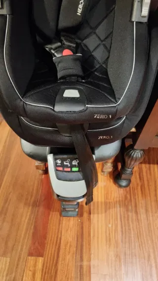 Silla coche Recaro Zero 1 Elite + adaptador