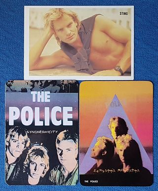 3 Calendários de bolso The Police / Sting
