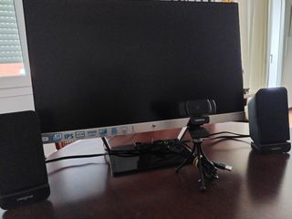 Monitor HP Pavilion 23cw + Webcam y Altavoces