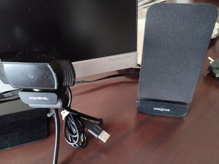 Monitor HP Pavilion 23cw + Webcam y Altavoces