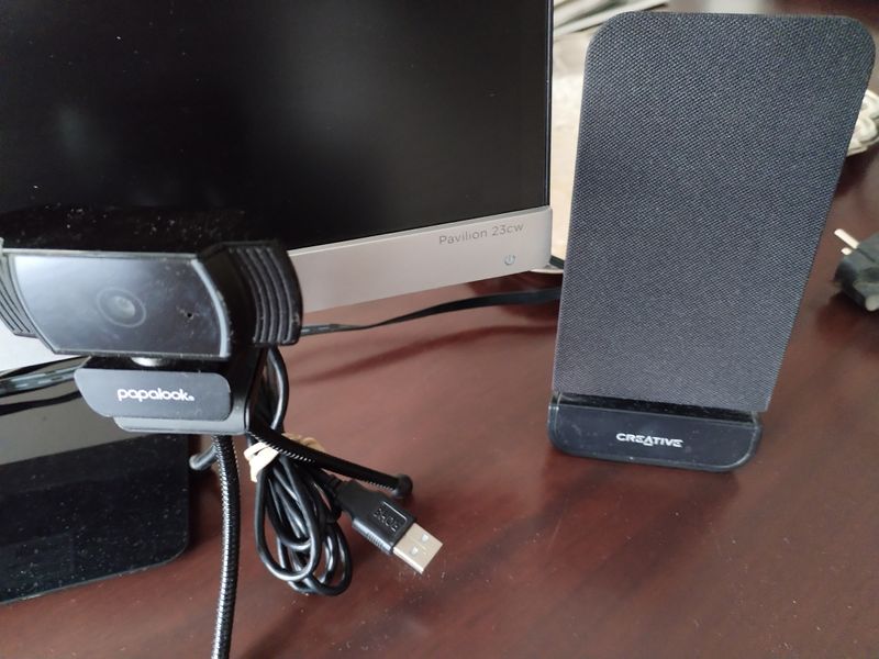 MONITOR HP Pavilion 23cw + WEBCAM y 2 ALTAVOCES afbeelding 3