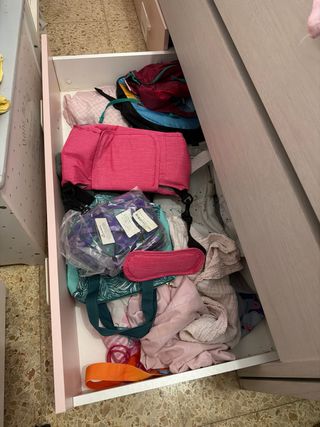 Cama nido con 2 cajones para niña