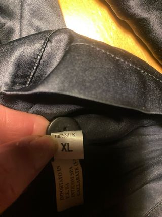 Pigiama uomo seta Yamamay nero