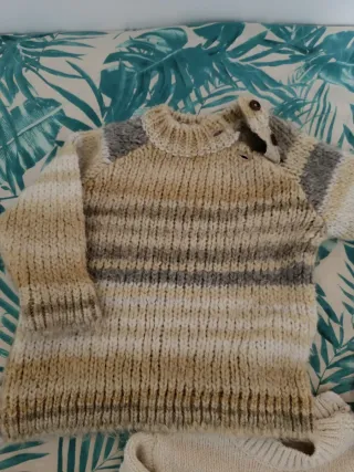 Lote 3 Jerseys Bebé Zara 12-18 Meses