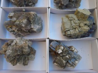 Lote 16 Aragonitos 9x6 cm