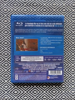 Master and Commander Blu-ray con funda