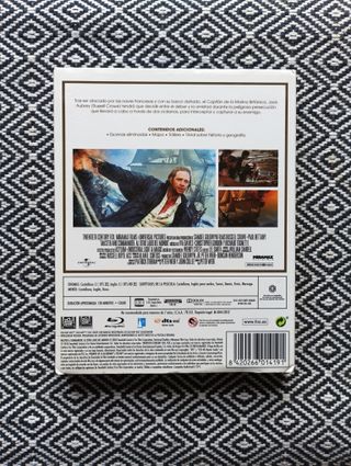 Master and Commander Blu-ray con funda