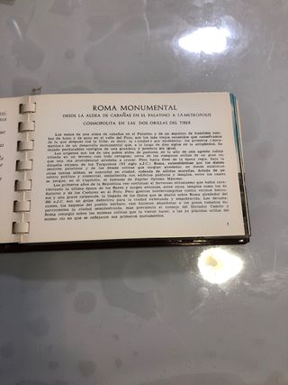 Libro Roma: Como fue y como es en (1962) S