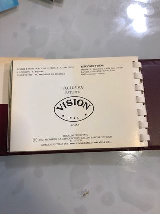 Libro Roma: Como fue y como es en (1962)