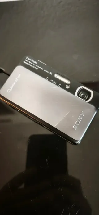 Cámara Sony Cyber-shot DSC-TX20 Negra/Plateada