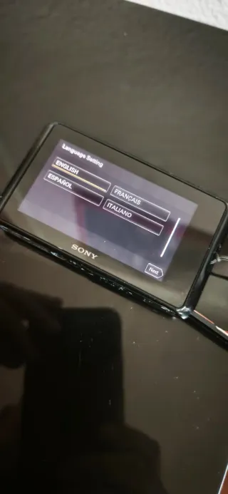 Cámara Sony Cyber-shot DSC-TX20 Negra/Plateada